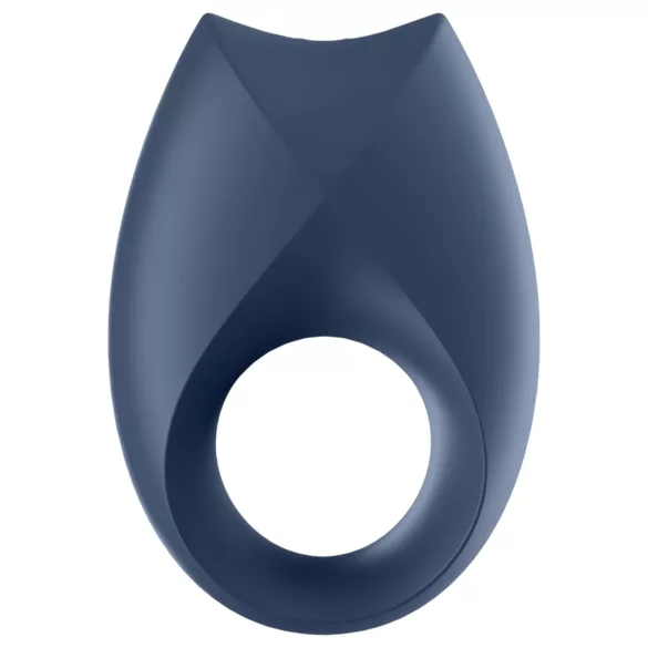 Satisfyer Royal One - App-styrt vibrasjons-penisring for menn (blå)