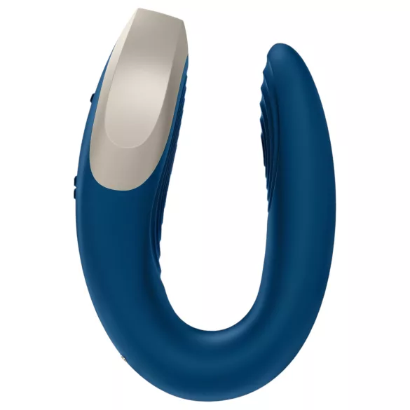 Satisfyer Double Love - smart parvibrator (blå)