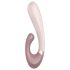 Satisfyer Heat Wave - smart varmende vibrator med arm (beige)