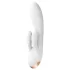 Satisfyer Double Flex - App-styrt vibrator med klitorisarm (hvit)
