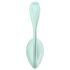 Satisfyer Smooth Petal - smart vibrerende egg (grønn)