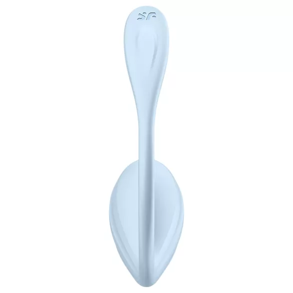 Satisfyer Smooth Petal - App-styrt vibrerende egg (blå)