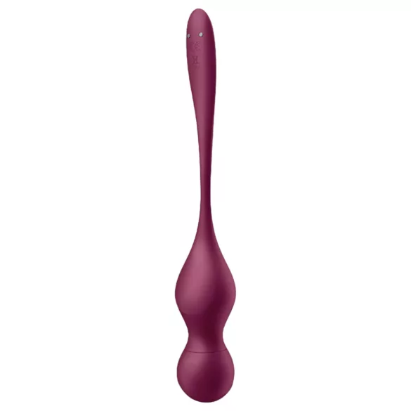 Satisfyer Love Birds Flex - smart, tilpassbar benkule (rød)