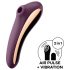 Satisfyer Dual Kiss - 2-i-1 vaginal og klitoris vibrator (lilla)