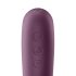 Satisfyer Dual Kiss - 2-i-1 vaginal og klitoris vibrator (lilla)