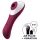 Satisfyer Dual Crush 2-i-1 klitorissugerder + G-punkt-vibrator (rød)