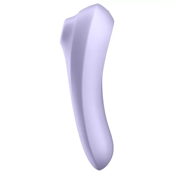Satisfyer Dobbel Glede - smart 2-i-1 luftbølgevibrator (lilla)