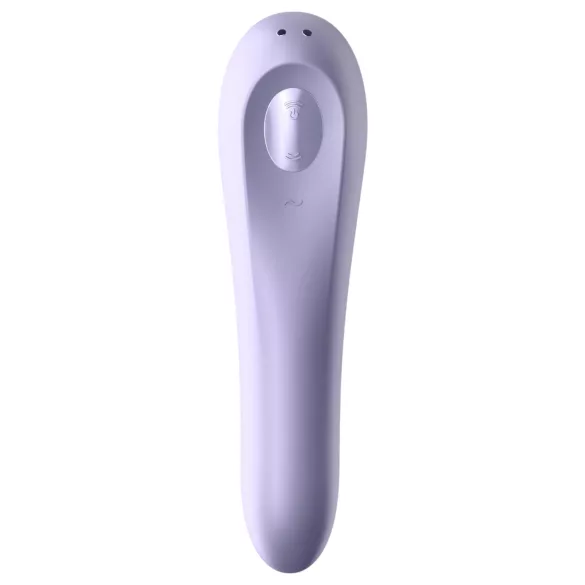 Satisfyer Dobbel Glede - smart 2-i-1 luftbølgevibrator (lilla)
