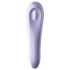 Satisfyer Dobbel Glede - smart 2-i-1 luftbølgevibrator (lilla)