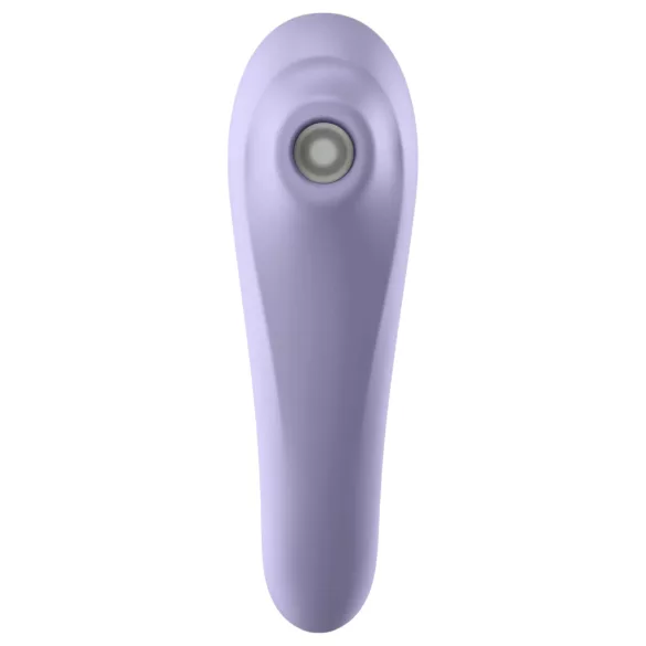 Satisfyer Dobbel Glede - smart 2-i-1 luftbølgevibrator (lilla)