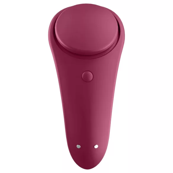 Satisfyer Sexy Secret - App-styrt trusevibrator (rød)