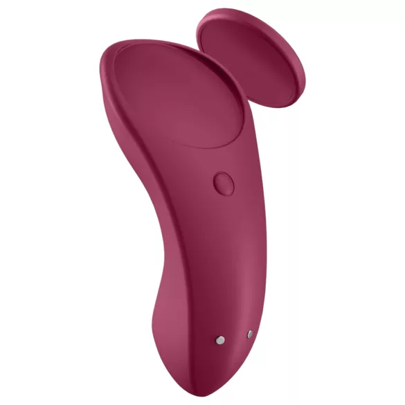 Satisfyer Sexy Secret - App-styrt trusevibrator (rød)