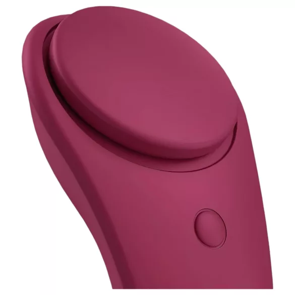 Satisfyer Sexy Secret - App-styrt trusevibrator (rød)