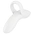 Satisfyer Bold Lover - oppladbar, vanntett fingervibrator (hvit)