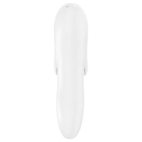 Satisfyer Bold Lover - oppladbar, vanntett fingervibrator (hvit)