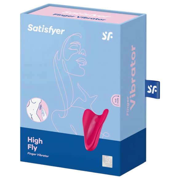 Satisfyer High Fly - oppladbar, vanntett klitorisstimulator (rosa)