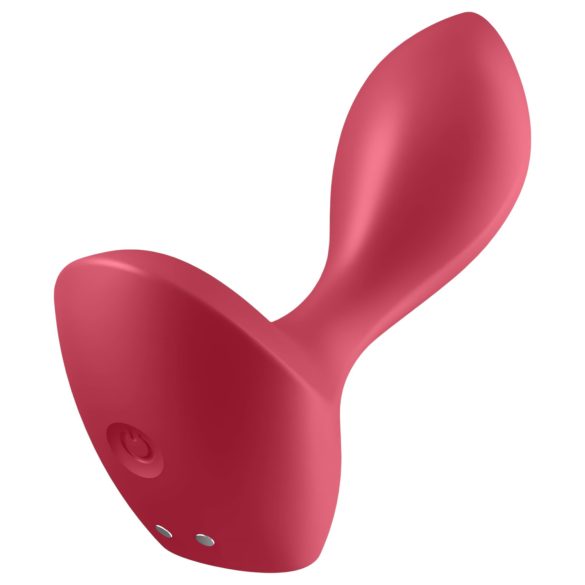 Satisfyer Backdoor Lover - oppladbar, vanntett analvibrator (rød)
