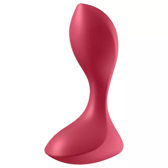 Satisfyer Backdoor Lover - oppladbar, vanntett analvibrator (rød)