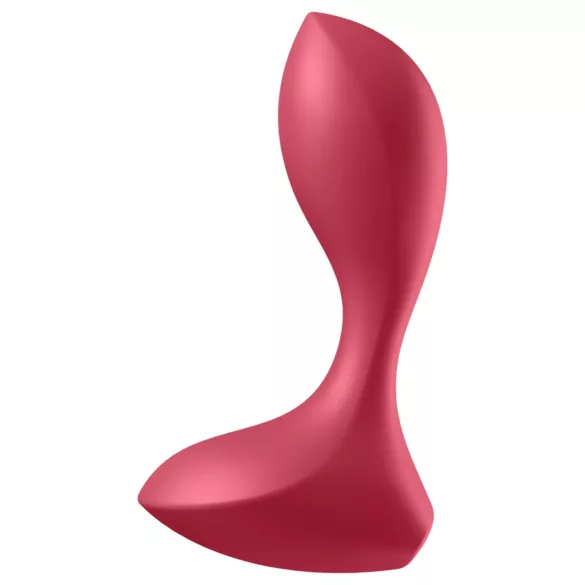 Satisfyer Backdoor Lover - oppladbar, vanntett analvibrator (rød)