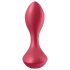 Satisfyer Backdoor Lover - oppladbar, vanntett analvibrator (rød)
