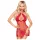 Penthouse Libido Boost - blondet babydoll og stringtruse (rød)