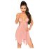 Penthouse Sweet Beast - Rosafarget Babydoll Sett (rosa) - M/L