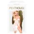 Penthouse Sweet Beast - rosa babydoll-sett (hvit) - M/L
