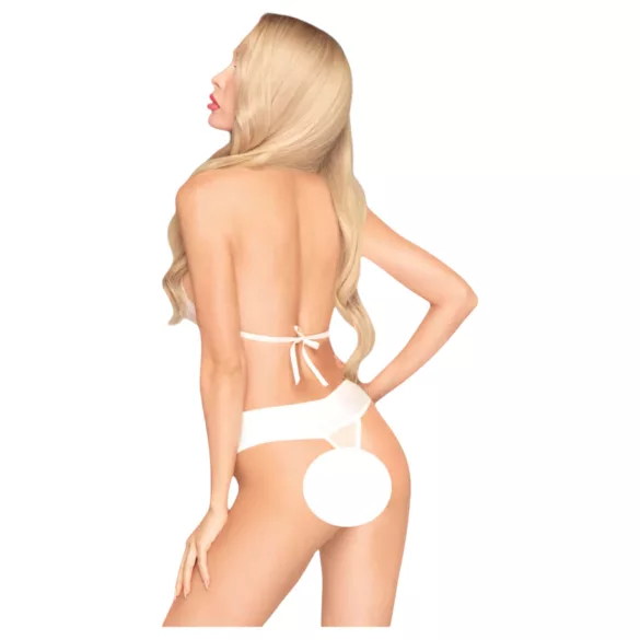 Penthouse Perfect Lover – Hvit halterneck body - M/L