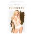 Penthouse Perfect Lover – Hvit halterneck body - M/L