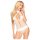 Penthouse Perfect Lover – Hvit halterneck body - L/XL