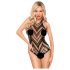 Penthouse Go Hotter - halterneck mesh-body (svart)