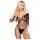 Penthouse High Profile - blomstrete Carmen jumpsuit (svart)