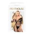 Penthouse High Profile - blomstrete Carmen jumpsuit (svart)