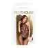 Penthouse First Lady - åpen blonde jumpsuit (svart)