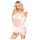 Penthouse Lip Smacker - Blonder & Off-Shoulder Sett (hvit) - M/L
