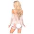Penthouse Lip Smacker - Blonder & Off-Shoulder Sett (hvit) - M/L
