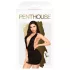 Penthouse Heart Rob - halterneck kjole og thong (svart) - L/XL