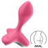 Satisfyer Game Changer - oppladbar analvibrator (rosa)