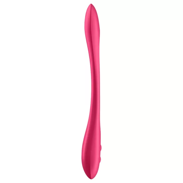 Satisfyer Elastic Joy - oppladbar, fleksibel parvibrator (rød)