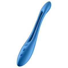   Satisfyer Elastic Game - oppladbar, fleksibel parvibrator (blå)