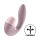 Satisfyer Supernova - Oppladbar 2-i-1 luftbølgevibrator (rosa)