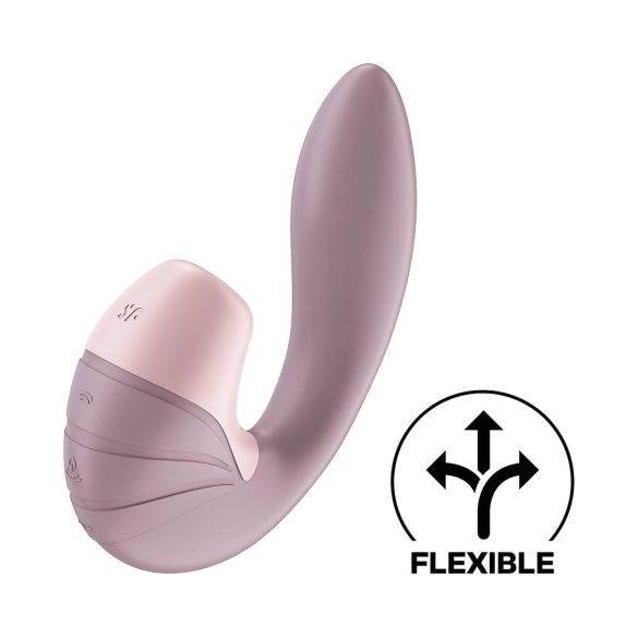 Satisfyer Supernova - Oppladbar 2-i-1 luftbølgevibrator (rosa)