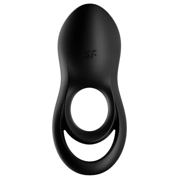 Satisfyer Legendary Duo - oppladbar, vibrerende penisring (svart)