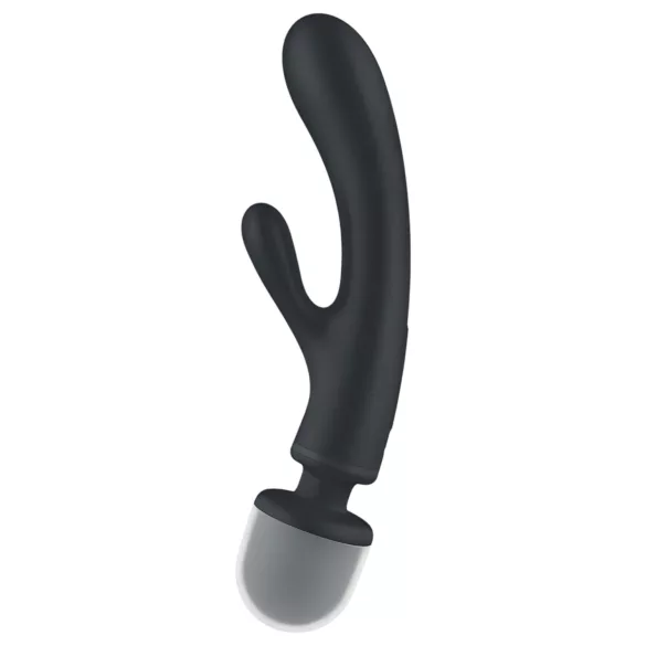Satisfyer Triple Lover - Sølv G-punkt og massasjevibrator