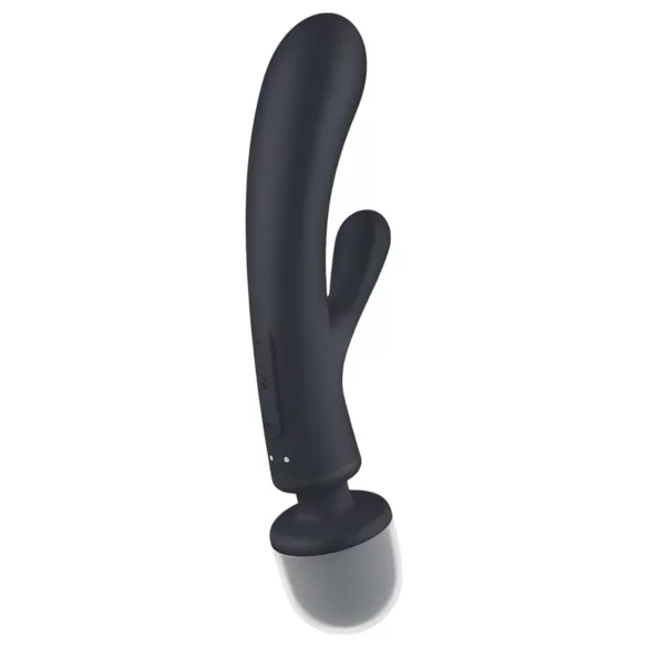 Satisfyer Triple Lover - Sølv G-punkt og massasjevibrator