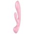 Satisfyer Triple Oh - oppladbar klitorisstimulator med arm (rosa)