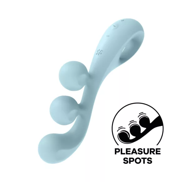 Satisfyer Tri Ball 2 - multifunksjonell vibrator (mint)