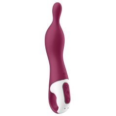 Satisfyer A-Mazing 1 - oppladbar A-punkt vibrasjon (rød)