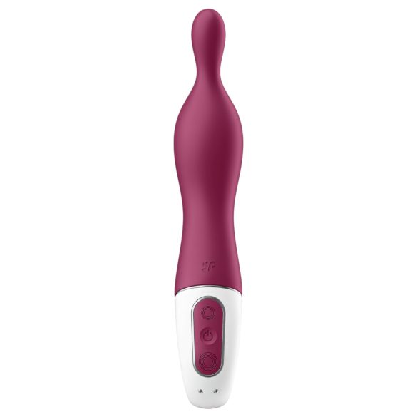 Satisfyer A-Mazing 1 - oppladbar A-punkt vibrasjon (rød)