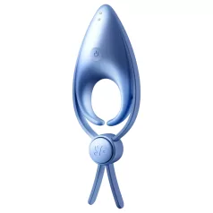 Satisfyer Sniper - Oppladbar vibrasjons penisring (blå)